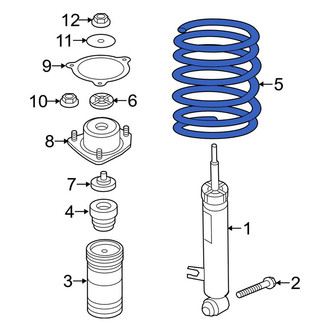 BMW OE - Rear Coil Spring
