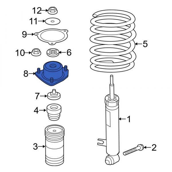 Suspension Shock Absorber Mount