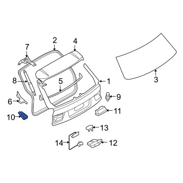 Liftgate Bump Stop