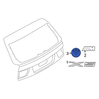 BMW OE - Rear Hatch Emblem