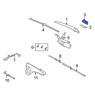 BMW OE - Wiper Arm Cap