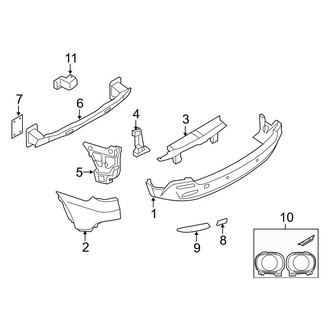 BMW OE - Rear Bumper - Bumper & Components (3.0si / 4.8i)