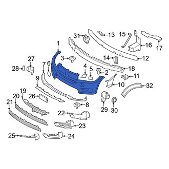 BMW OE - Front Bumper Cover