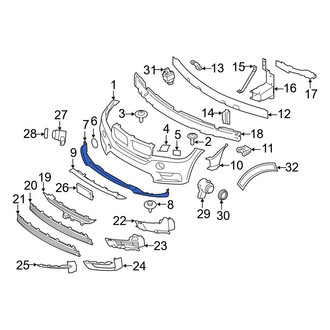 BMW OE - Front Lower Valance Panel