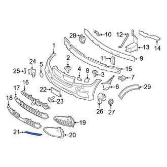 BMW OE - Front Inner Bumper Trim