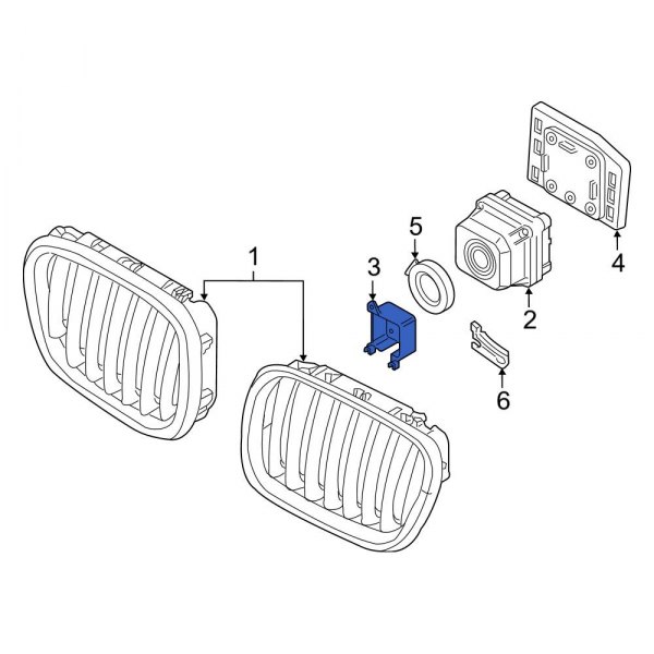 Night Vision Camera Bracket