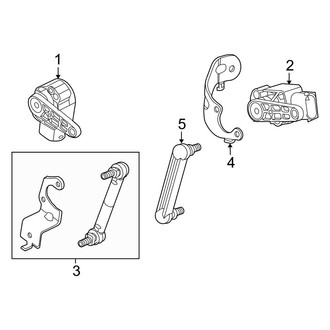 BMW OE - Front Lamps - Headlamp Components (Vertical Aim Control Sensors)