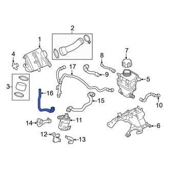 BMW OE - Intercooler Hose