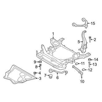 BMW OE - Front Suspension - Suspension Components (xDrive35d / xDrive35i / xDrive40e / xDrive50i)