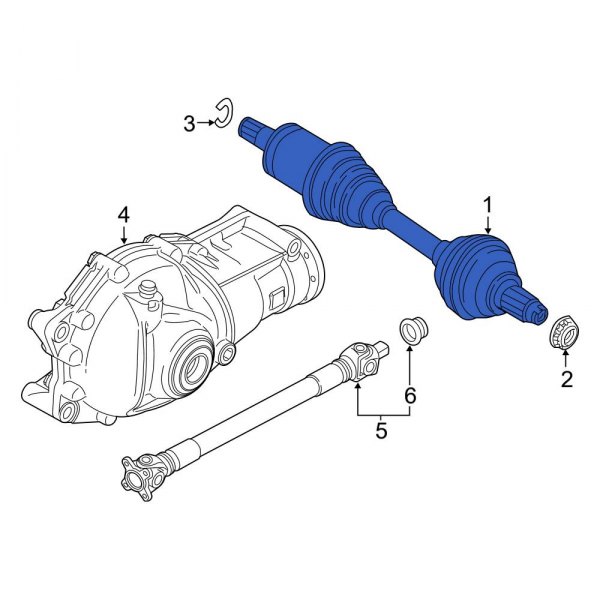 CV Axle Assembly