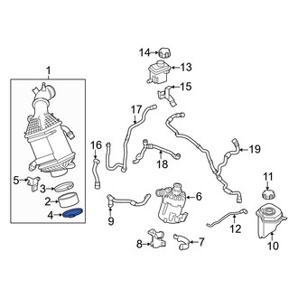 BMW OE - Lower Intercooler Pipe Clamp