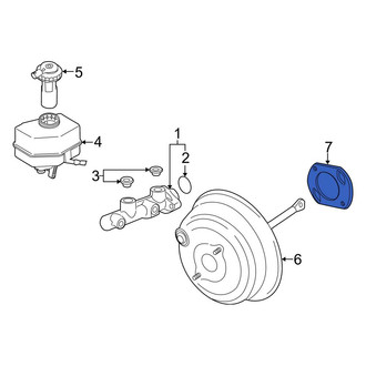 BMW OE - Rear Power Brake Booster Gasket