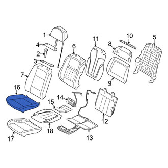BMW OE - Front Seat Cover