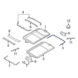 BMW OE - Sunroof Seal