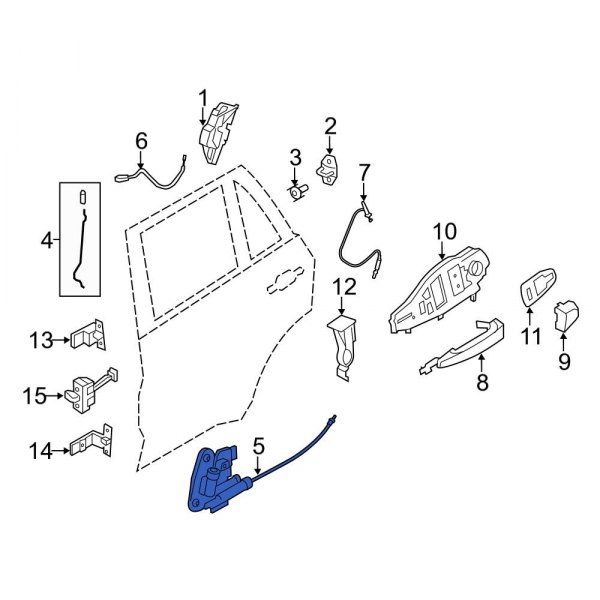 Door Latch Assembly