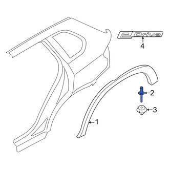 BMW OE - Bumper Cover Rivet