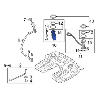 BMW OE - Right Fuel Pump and Sender Assembly