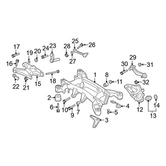 BMW OE - Rear Suspension - Suspension Components