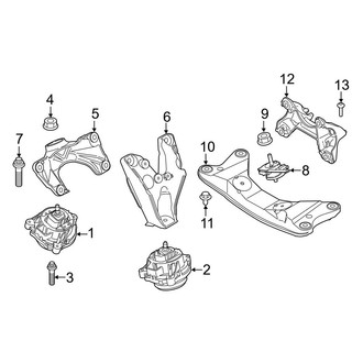 BMW OE - Engine & Transmission Mounting