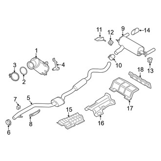 BMW OE - Exhaust System