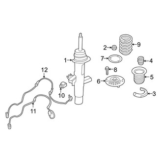 BMW OE - Front Suspension - Struts & Components (With Adaptive M Suspension)
