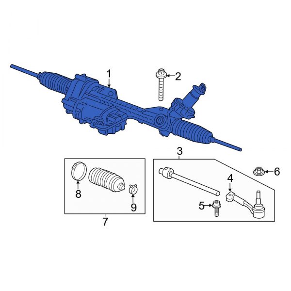 Rack and Pinion Assembly