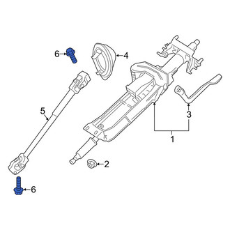 BMW OE - Steering Shaft Bolt