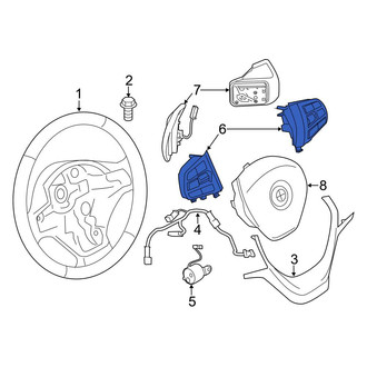 BMW OE - Steering Wheel Radio Controls