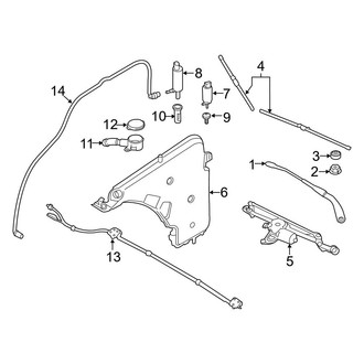 BMW OE - Windshield - Wiper & Washer Components