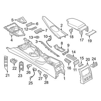 BMW OE - Center Console (Console & Components)