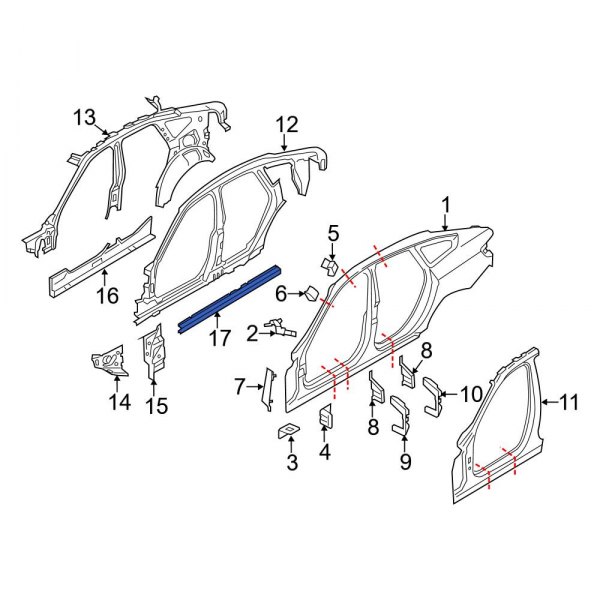 Rocker Panel Reinforcement