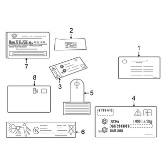 BMW OE - Information Labels