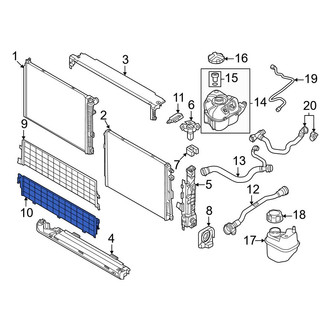 BMW OE - Lower Grille Guard