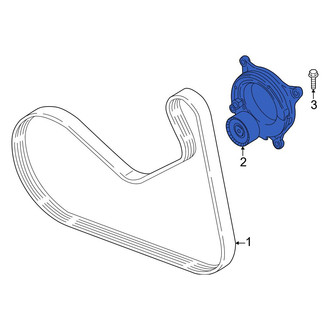 BMW OE - Accessory Drive Belt Tensioner Assembly