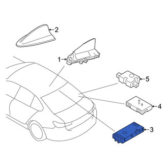 BMW OE - Antenna Amplifier
