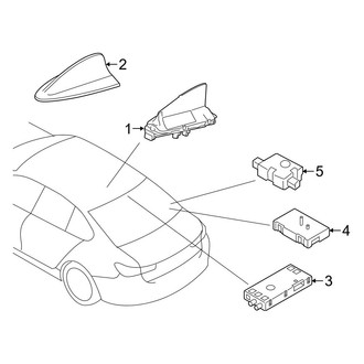 BMW OE - Electrical - Antenna