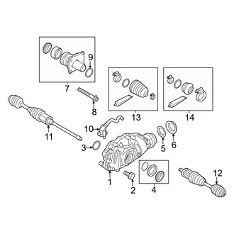 BMW OE - Front Suspension - Front Axle & Carrier