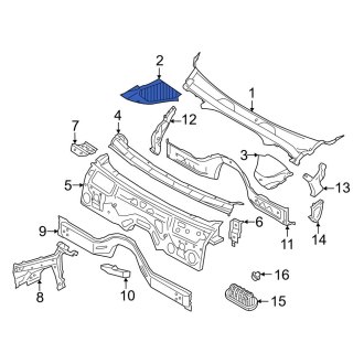 BMW i4 Cowl Panels & Parts | Vent Grills — CARiD.com