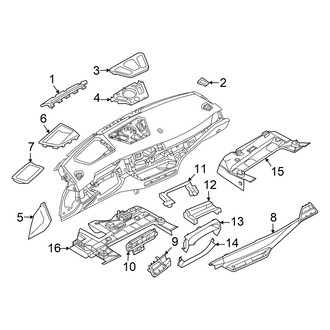 BMW OE - Instrument Panel Components