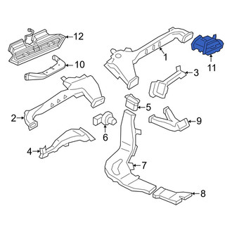 BMW OE - Front Right Dashboard Air Vent