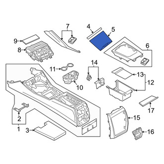BMW OE - Console Lid