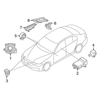 BMW OE - Restraint Systems - Air Bag Components (Modules & Sensors)