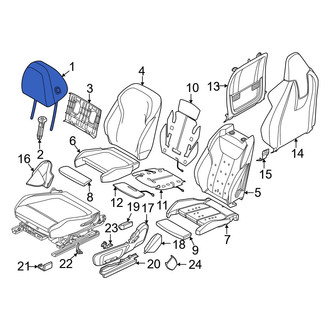 BMW OE - Front Right Headrest