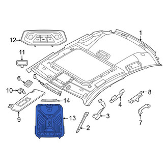 BMW OE - Upper Overhead Console