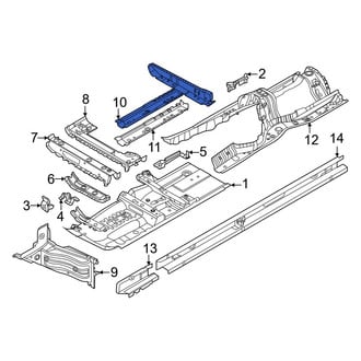 BMW OE - Rear Right Floor Pan Crossmember