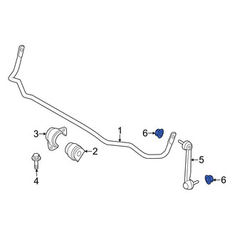 BMW OE - Suspension Stabilizer Bar Link Nut
