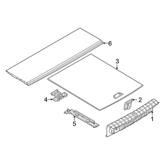 BMW OE - Rear Body & Floor - Interior Trim (Storage Shelf & Floor Trim)
