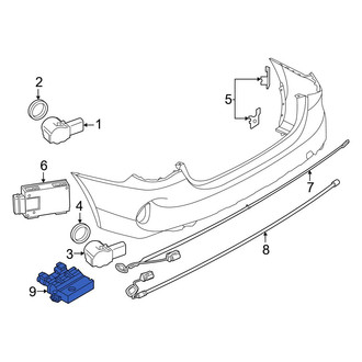 BMW OE - Rear Liftgate Control Module