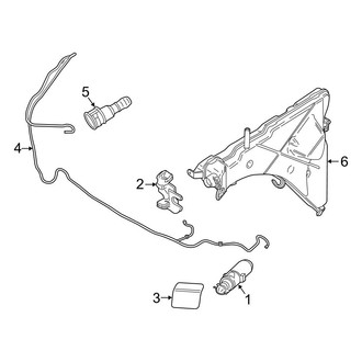 BMW OE - Front Lamps - Washer Components (M)