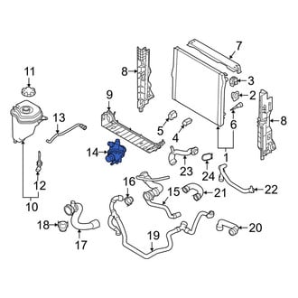BMW OE - Engine Coolant Thermostat Kit